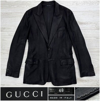 【Gucci】Tom Ford期 Jacket Size48 Tom Ford Era Gucci Runway Jacket - Size 48 – Victoria Vintage