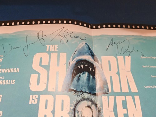 Jaws The Shark is Broken signed Bath Theatre Royal Programme 2025 - Picture 5 of 8