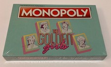 The Golden Girls Monopoly Edition Board Game TV Show New Sealed