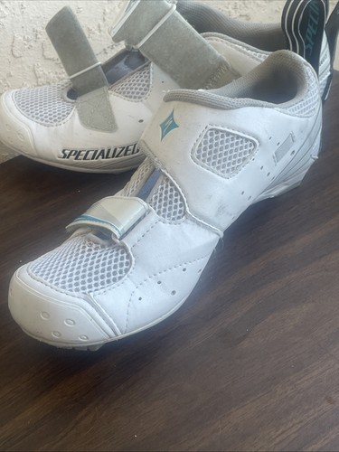 Specialized Trivent Sport Women's Cycling Shoes Sz 9 W/ New Cleats Preowned - Picture 13 of 15