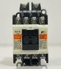 FUJI ELECTRIC SC-0 (13) MAGNETIC CONTACTOR 13A VOLTAGE 440VAC FAST SHIP