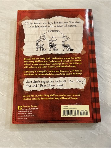 Lot of 9 Diary of a Wimpy Kid books. 5 Hardcover And 4 Paperback. - Picture 13 of 20