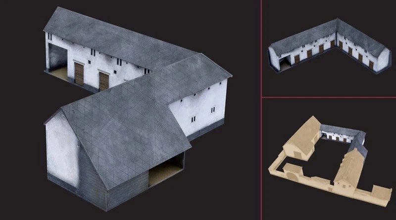 ✅ITALERI 6176 - 1 : 72 WATERLOO (200years) LA HAYE SAINTE - STABLES - Immagine 2 di 4