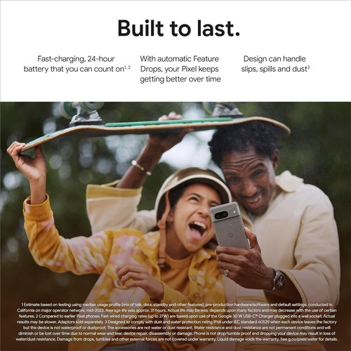 Google Pixel 8 – Unlocked Android smartphone with advanced Pixel Camera, 24-hour - Afbeelding 6 van 10