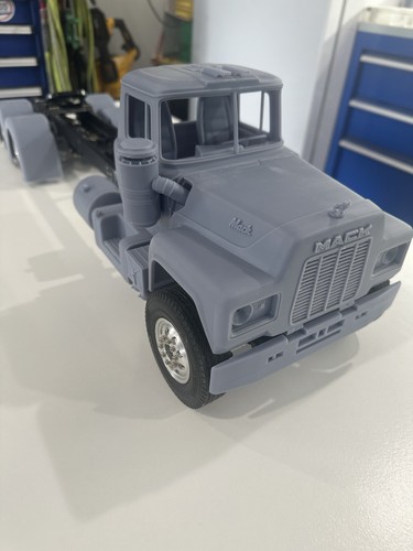 rc tamiya 1/14 truck body parts Kenworth 1:14 T800 W900 T-680 Lesu Mack R600 - Picture 3 of 14
