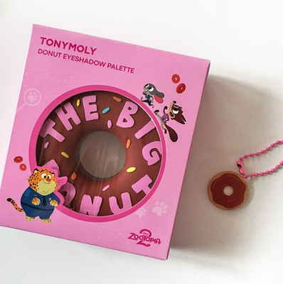 ZOOTOPIA 2 X TONYMOLY Big Donut Eyeshadow Palette 8 Color (Korea Limited)