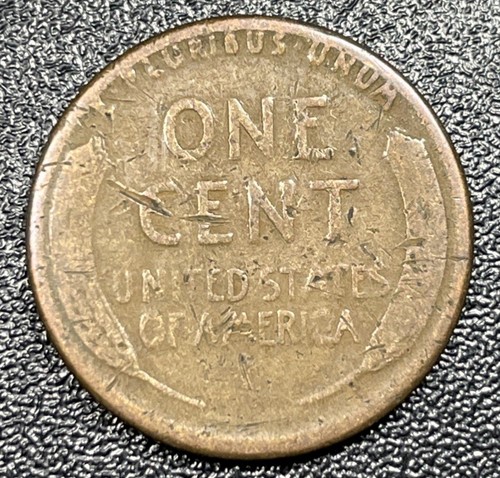 1926-S Lincoln Wheat Penny Cent San Francisco Mint Fine Details - Photo 2/2