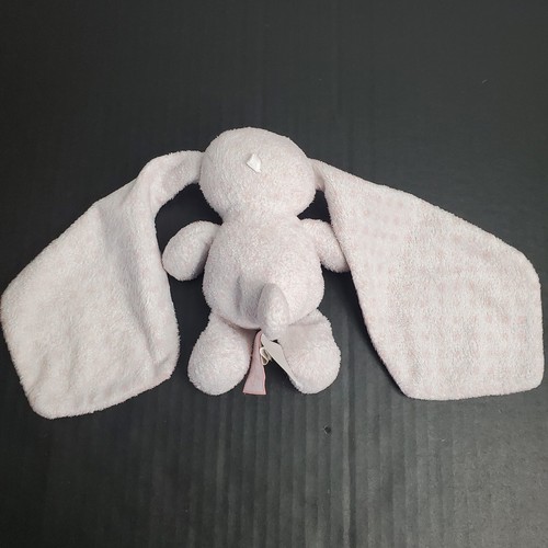 Teddy Baby Brand Lop Ear Bunny Rabbit Plush Stuffed Animal Lovey Huge Ears Pink - Picture 3 of 7