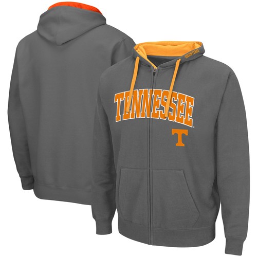 Herren Colosseum anthrazit Tennessee Volunteers Big & Tall Hoodie mit durchgehendem Reißverschluss - Bild 1 von 3