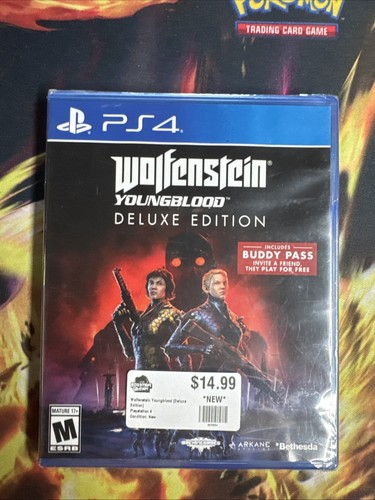 Wolfenstein Youngblood Deluxe Edition PS4 Brandneu Factory Sealed