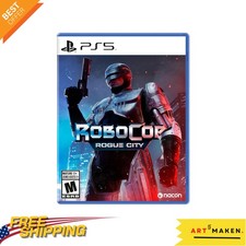RoboCop: Rogue City PS5 - Immerse in Intense Action &  Storyline