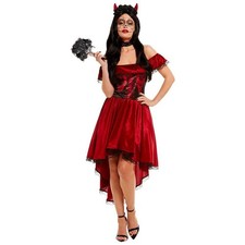 Day of the Dead Devil Costume Adult Halloween Plus Size 1X