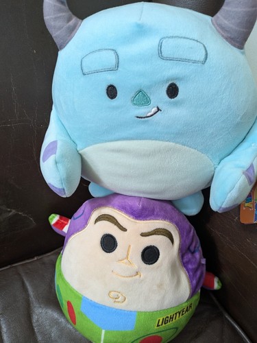 Par de peluches Sulley y Lightyear Squishmallows de Disney - Imagen 11 de 11