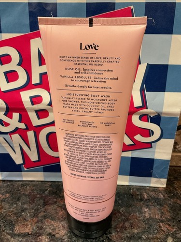 Bath & Body Works LOVE Rose & Vanilla feuchtigkeitsspendendes Duschgel NICHT MEHR ERHÄLTLICH - Bild 3 von 3