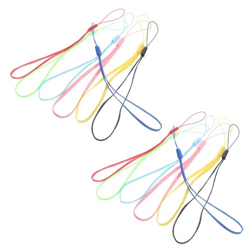 50 Stück Handykabel bunt flach Hand Handgelenk Schlüsselband Miss Handy - Bild 6 von 12
