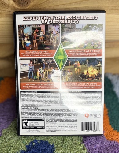 The Sims 3 Starter Pack, University Life, & Seasons Expansion Packs PC Games EA - Picture 3 of 16