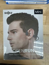Shokz (S803) OpenRun Mini Bone Conduction Sport Headphones Black NEW