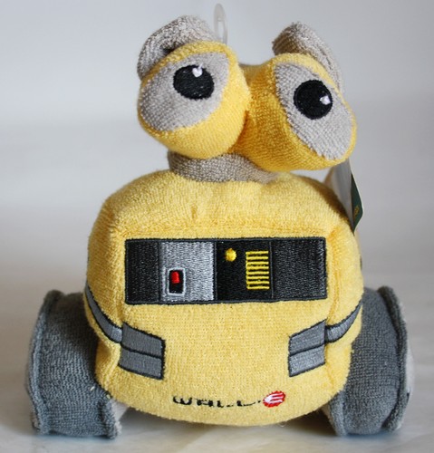 SELTENER WALL E SCHWAMM STOFFTIER PLÜSCHTIER BADESPIELZEUG DISNEY PIXAR NEU MIT ETIKETT NEU AUS ALTEM LAGERBESTAND! - Bild 3 von 9