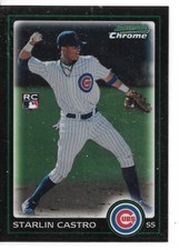 2010 Bowman Chrome Starlin Castro RC #211 Chicago Cubs NM or better