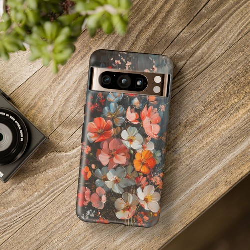 For iPhone | Samsung Galaxy | Pixel Phone Case - Beautiful Flowers Oil Painting - 第 176/191 張圖片