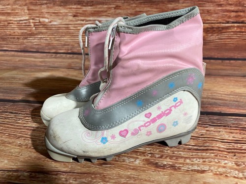 Bottes de ski de vendu fond nordique enfant Rossignol taille EU32 US1,5 NNN O86
