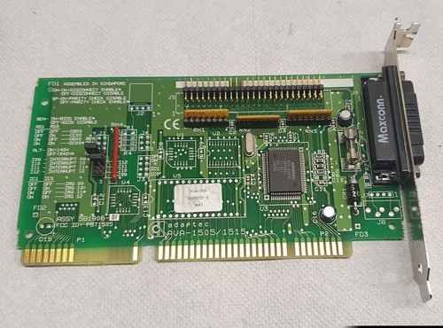ISA SCSI Controller adaptec AVA-1505/1515 584900-01 B ASSY: 581906-01 16Bit 50pi - Bild 1 von 4