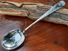 Sterling Durgin Hammered Arts & Crafts Dolly Madison Small Serving Spoon