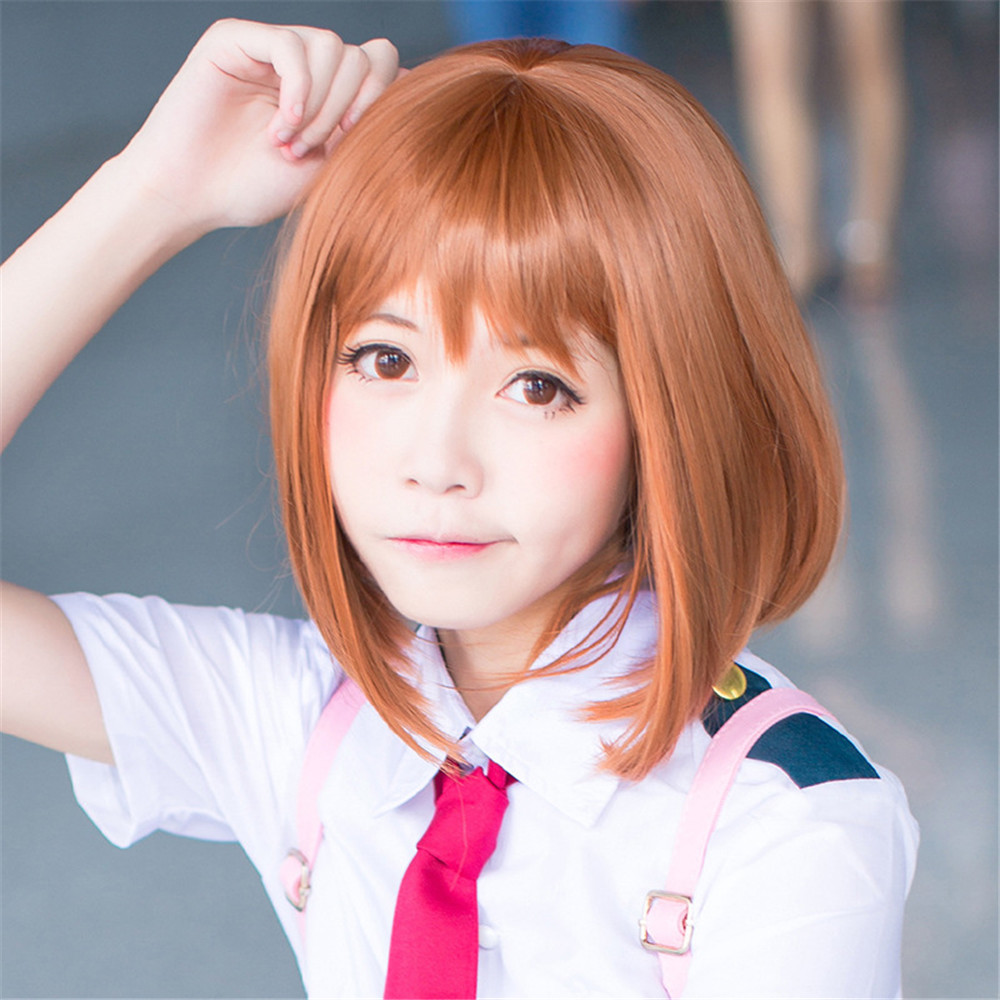 My Boku no Hero Academia OCHACO URARAKA Wig Cosplay Costume Wig