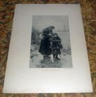 Ivan Tvorojenikoff "Grandmother and Grandchild" Columbian Expo 1893 Print