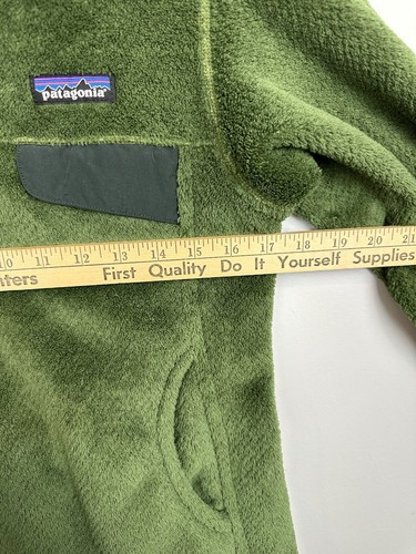 Patagonia Shirt Womens Small Worn Wear Lightweight Synchilla Snap-T Fleece DQ - Picture 7 of 10
