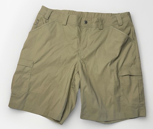 Women’s DULUTH TRADING Stretch Nylon Cargo Shorts Lightweight Sz 18 No Wear - Picture 1 of 6