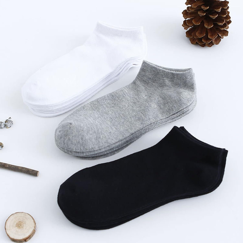 100 Pairs Thin Low Cut Ankle Socks for Men & Women Bulk Socks,Breathable Casual - Picture 4 of 12