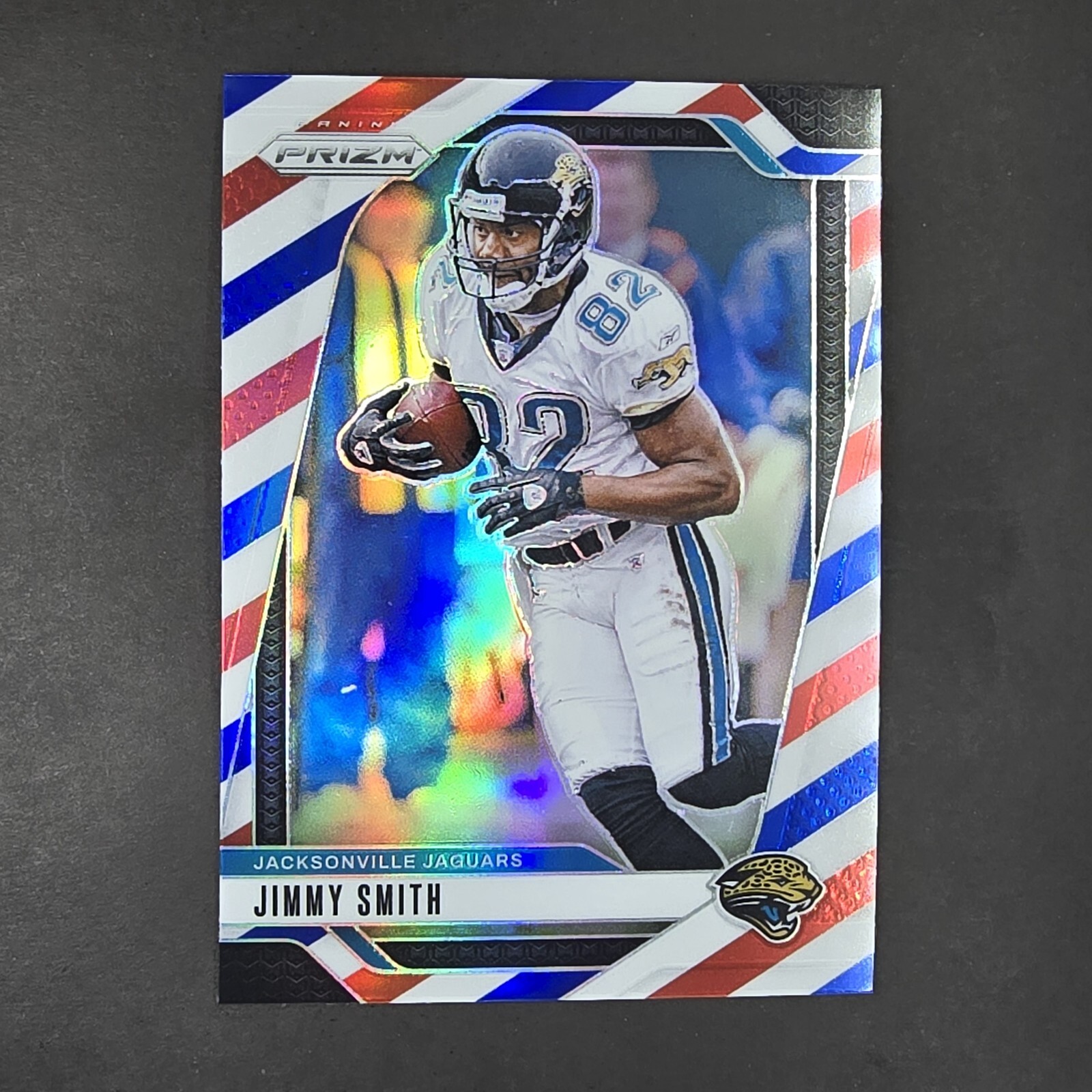 2024 Panini Prizm Jimmy Smith 135 Red White Blue Parallel Jacksonville Jaguars