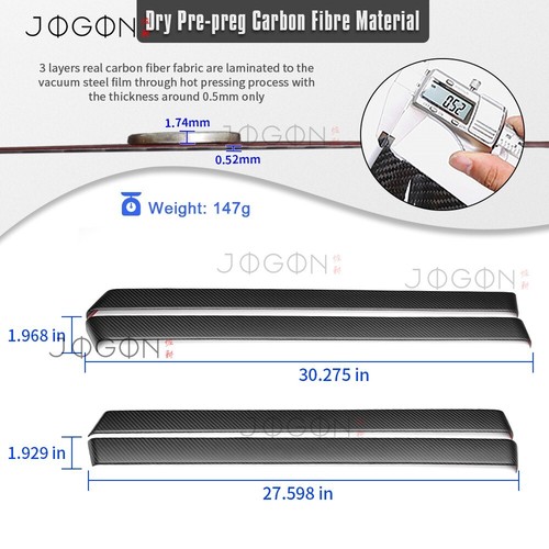 Tira interior del panel de la puerta 5N de carbono seco para Hyundai Ioniq 5 N Line 2023+ 4 puertas - Imagen 9 de 11