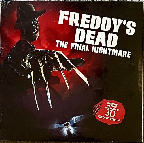 FREDDY'S DEAD ~ THE FINAL NIGHTMARE ~ LASER DISC ~3D FREDDY VISION ~ NEW SEALED