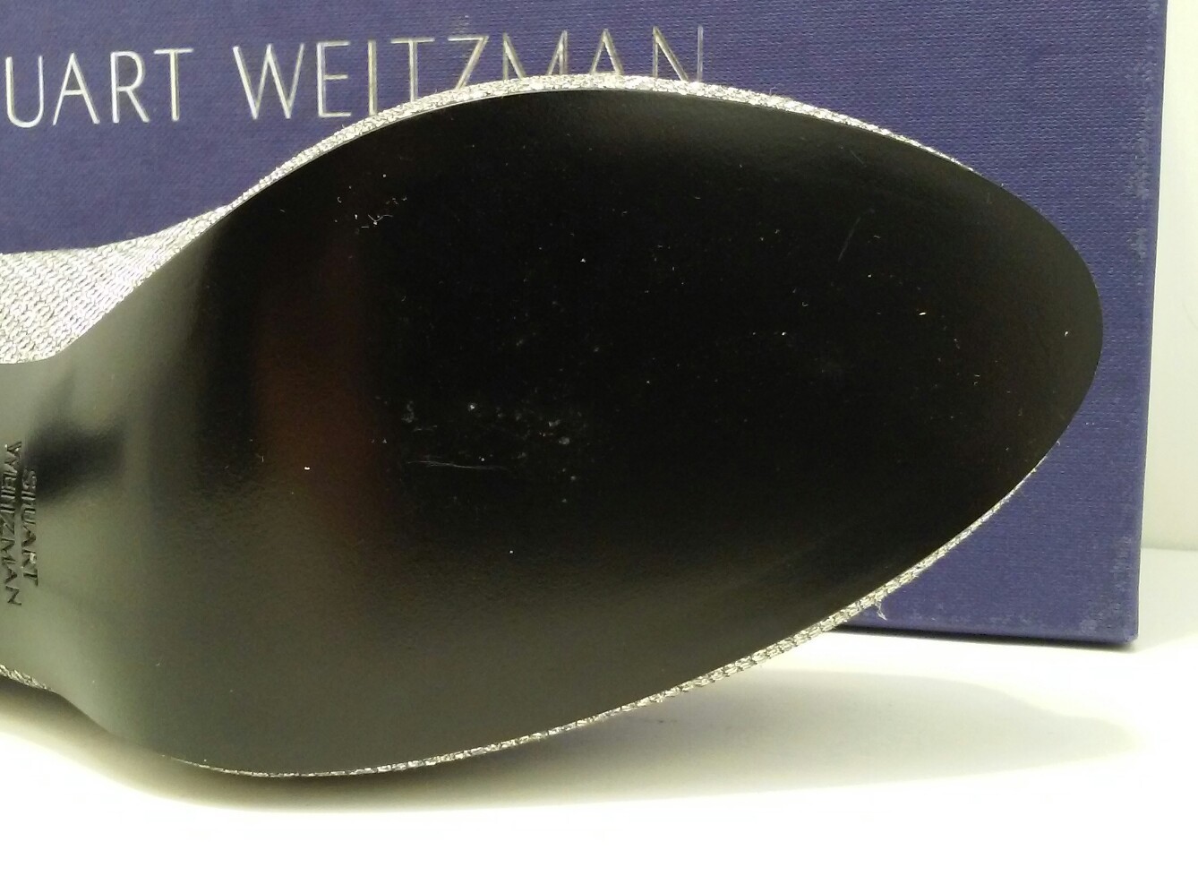 Stuart Weitzman Annamimic Silver black Women's Evening High High High Heels Pumps Size 8 N 063ce3 Stuart Weitzman Annamimic Silver black Women's Evening High High High Heels Pumps Size 8 N 063ce3