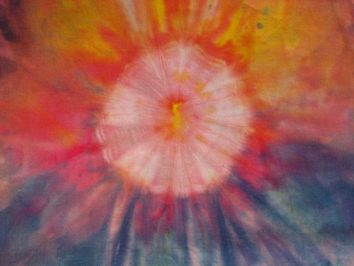 Tie Dyed Cotton Fabric 2 Yds 45" Wide Quilting Sewing Crafts - Picture 8 of 9