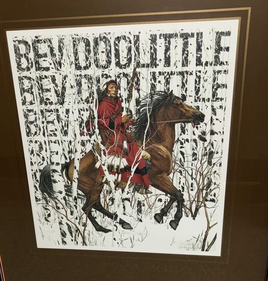 Bev Doolittle Signed & Framed 