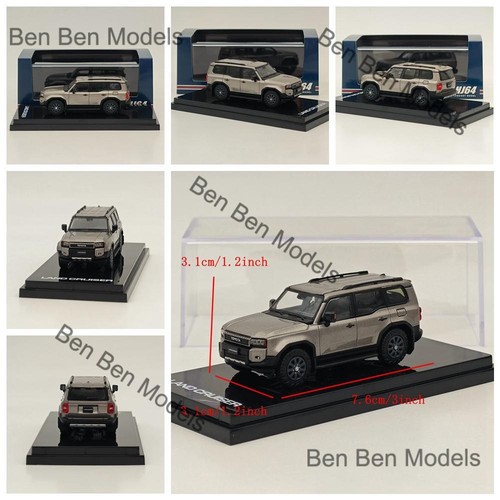 Hobby Japan 1/64 Toyota Land Cruiser 250 (LHD) Diecast Model Car Limited - Picture 12 of 15