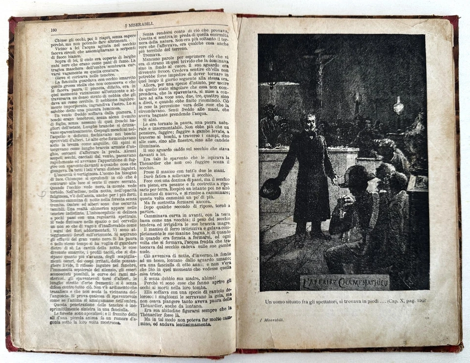 "I MISERABILI"  COSETTA  PARTE SECONDA 1862 VICTOR HUGO - Immagine 4 di 4