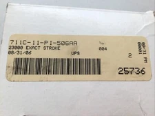 NEW MAC VALVES INC 711C-11-PI-506AA EXACT STROKE, FREE SHIPPING