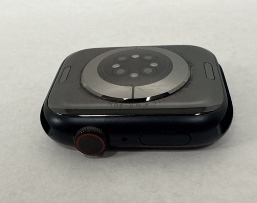 Apple Watch Series 7 45mm Aluminum Case 32GB Wi-Fi + Cellular Midnight MKJ73LL/A - Zdjęcie 18 z 22