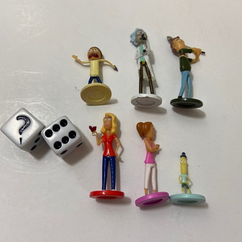CLUE Rick and Morty Back In Blackout Board Game 100% Complete Adult Swim - 第 3/14 張圖片