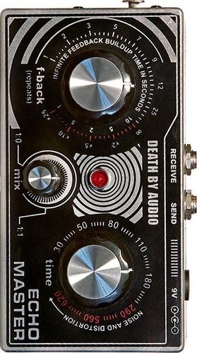 New Death By Audio Echo Master Vocal Effects Pedal w/ Mic Clip Backplate - Picture 3 of 6