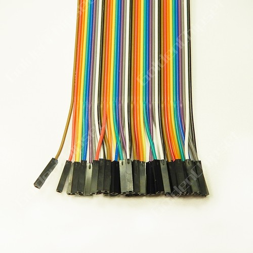 40pcs 20cm Dupont Female to Female 2.54mm 1P-1P Jumper Wire Raspberry Pi Arduino - Picture 4 of 4