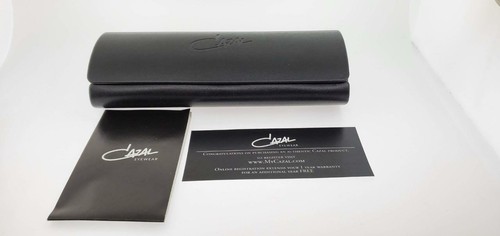 CAZAL 764 574 49MM MATT GOLD GUNMETAL FRAME WITH CLEAR LENSES - Picture 7 of 7