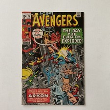 Avengers 76 Very Fine+ Vf+ 8.5 Marvel 1970
