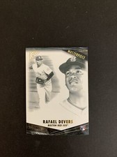 2018 Topps Gallery Baseball Masterpiece Insert #M-20 Rafael Devers RC