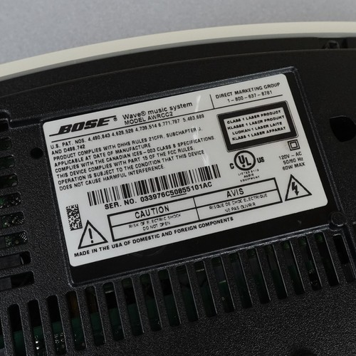 BOSE Wave Music System CD Player AM/FM Radio AWRCC2 No Remote Parts/Repair - Picture 13 of 13