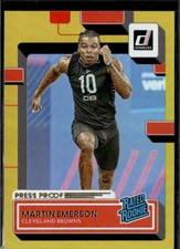 2022 Donruss #381 Martin Emerson Premium Press Proof Rated Rookie Browns RC